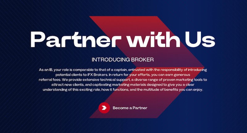 Unlock Up to $8 Per Lot in Referral Fees with iFX Brokers' Partnership Program